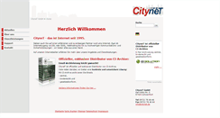 Desktop Screenshot of citynet.de