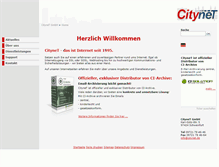 Tablet Screenshot of citynet.de